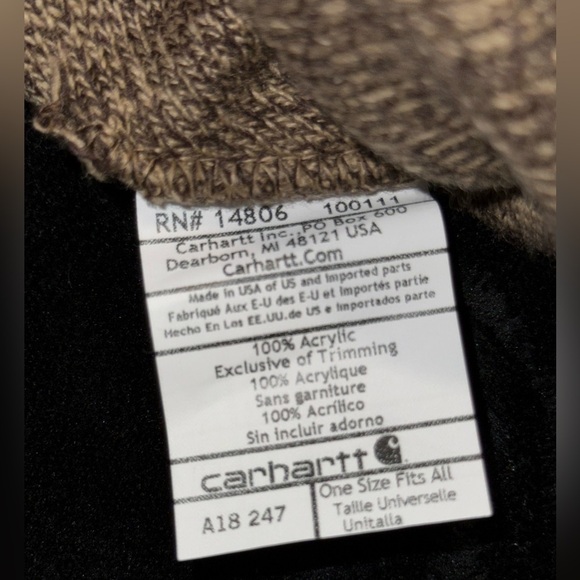 Carhartt Men's Acrylic Cuffed Watch Beanie Hats One Size Unisex’s each - Picture 11 of 14